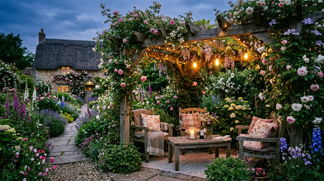 Cottage Garden Gate Entry